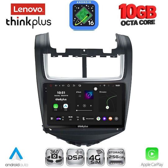 Lenovo Auto-Audiosystem für BMW X2 / X6 Chevrolet Aveo 2014–2017 (Bluetooth/USB/WiFi/GPS/Apple CarPlay/Android Auto) mit 9-Zoll-Touchscreen