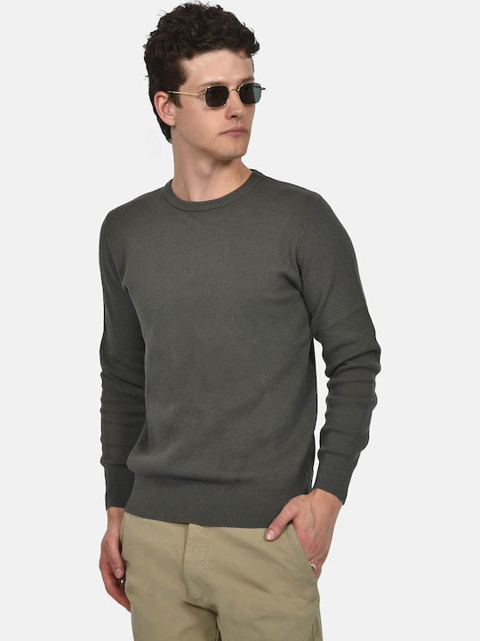 Berto Lucci Khaki Sweater