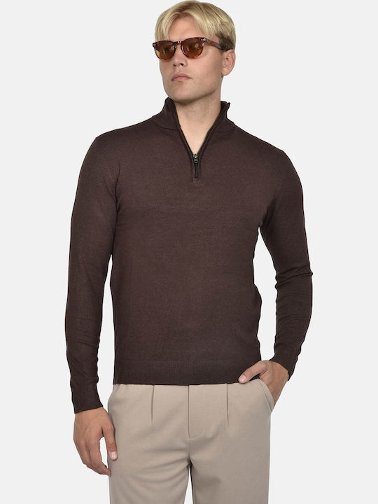 Berto Lucci Pullover Braun