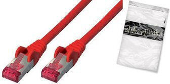 Shiverpeaks S/FTP Cat.6a (Gigabit) Καλώδιο Δικτύου Ethernet 30m Κόκκινο