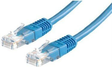 Secomp U/UTP Cat.6 (Gigabit) Network Cable Ethernet 2m Blue