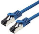 Value S/FTP Cat.8 (40Gbps) Ethernet Network Cable 3m Blue