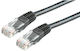 Secomp U/UTP Cat.6 Gigabit Ethernet Network Cable 5m Black