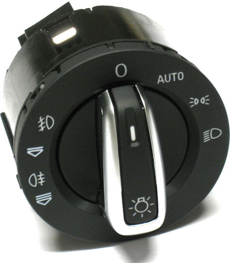 Audi A6 04-08 Light Switch Chrome