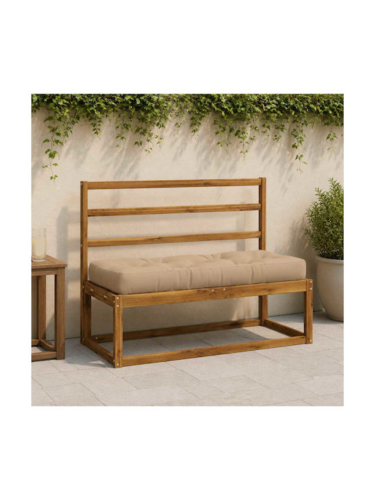 vidaXL Vianen Pallet Bench Cushion Sand 40x120 cm
