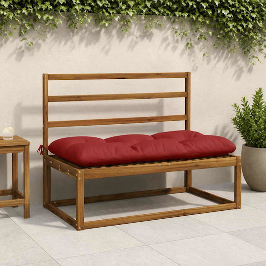 vidaXL Vianen Garden Bench Cushion Red 60x120 cm