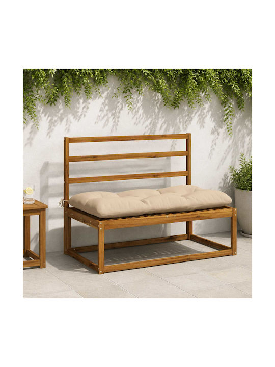vidaXL Vianen Garden Bench Cushion Cream 60x110 cm