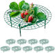 Relaxdays Strawberry Baskets Set 10 Dark Green