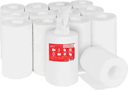 Prima Soft Професионални Почистващи Кърпи 2 Пласта & 50m Бели 12 Бр. PS-020304 Prima Soft Професионални Почистващи Кърпи 2 Пласта & 50m Бели 12 Бр. PS-020304