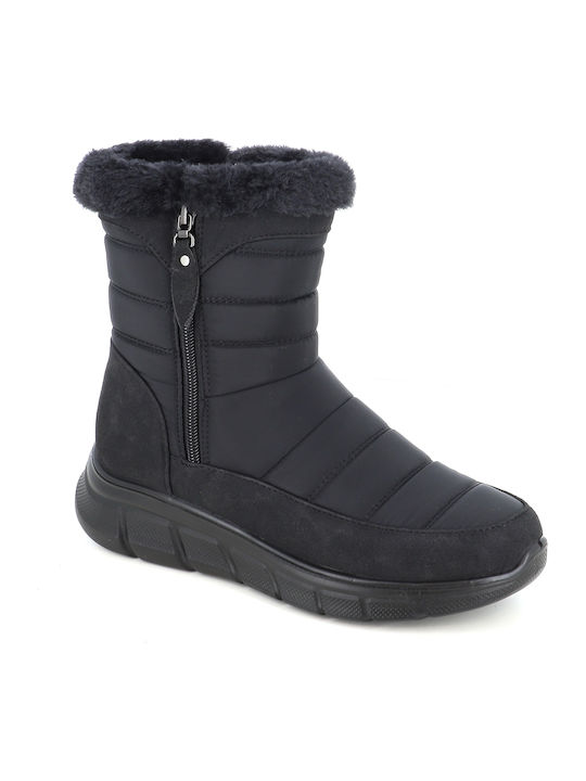 Damenstiefeletten Schwarz 242/2512-01_SCHWARZ