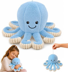 Lean Toys Плюшен октопод Plush 30 см