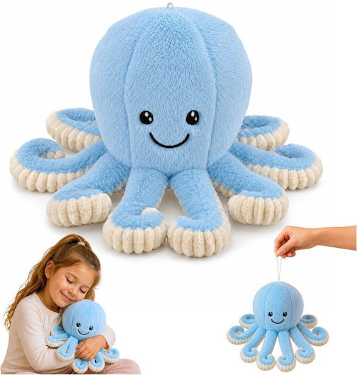 Lean Toys Плюшен октопод Plush 30 см