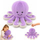 Lean Toys Plüschtier Plush Octopus 50 cm