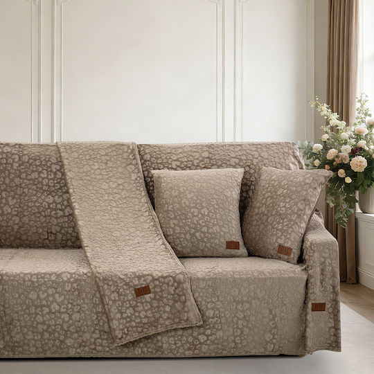 Beauty Home 8678 Σετ Ριχτάρια 2τμχ Ζακάρ Μόκα