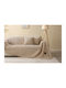 Beauty Home 8833 Sesselüberwurf aus Chenille 175 x 180 cm Beige