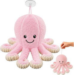 Lean Toys Plüschtier Plüsch-Oktopus 16 cm