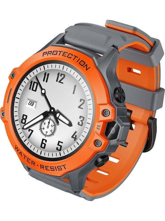 Hoco Παιδικό Smartwatch Y107 4G με GPS Πορτοκαλί