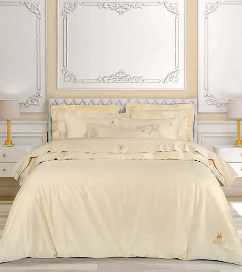 Greenwich Polo Club Classic 2334 Σετ Σεντόνια Υπέρδιπλα 250x270εκ. Cream (4τμχ)