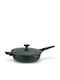 Starke Pro Viridi Aluminum Pan with Lid with Non-Stick Coating 28cm