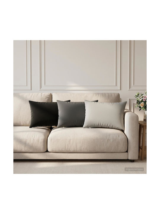vidaXL Pernă de canapea Heerlen Antracit 40x60 cm