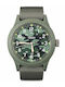 Дамски Часовник 41mm На Батерия със Сива Текстилна Каишка