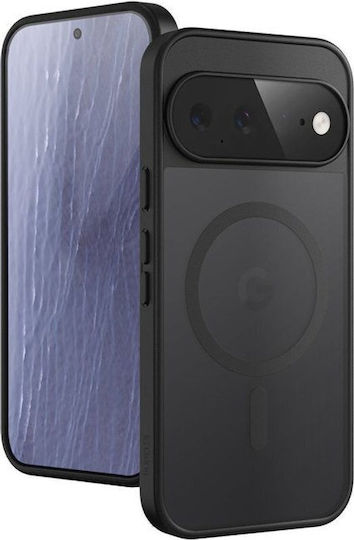 Crong Husă Spate Hibridă Mată Magnetică din Plastic Neagră (Google Pixel 11)