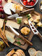 Gefu Cheese Knives Stainless Steel 3 Pieces