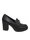 Black High-Heel Pumps WM-MP354-12-27HH-BLACK