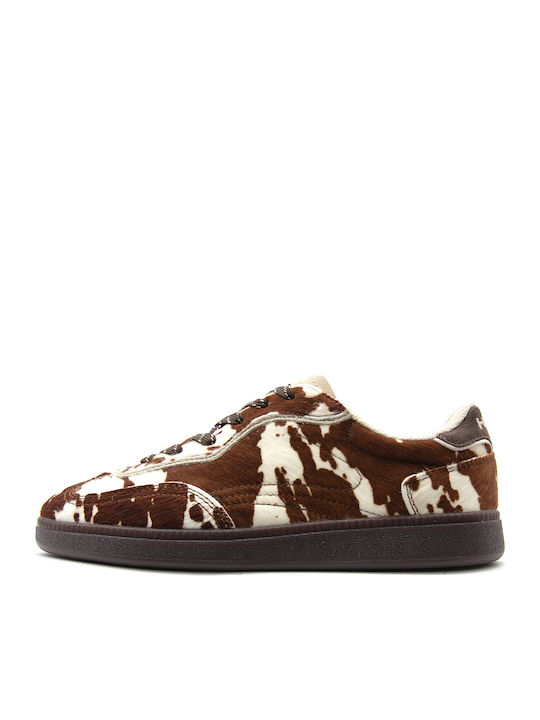 Park Cow Sneakers Ecru-Maro