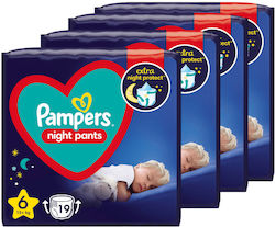 Pampers Night-Windelhosen Gr. 6 für 13–19 kg 76 Stück Pampers Night-Windelhosen Gr. 6 für 13–19 kg 76 Stück