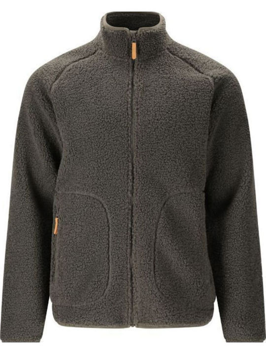 Herren-Fleecejacke Black Ink