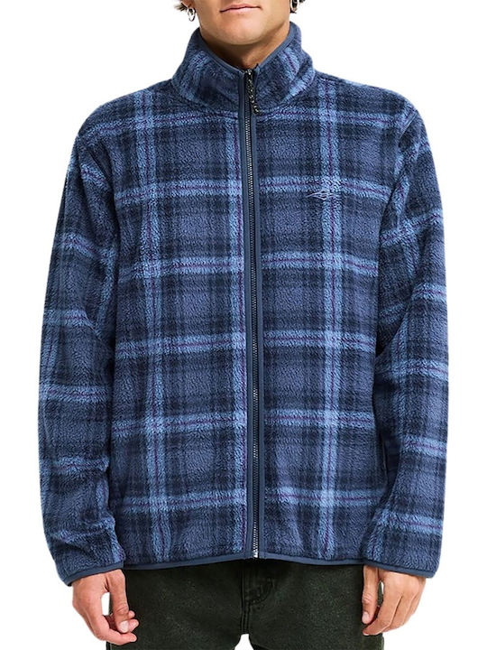 Billabong Cove Men's Fleece Jacket Blue Graphite