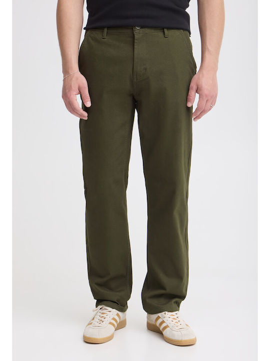 Ανδρικό Παντελόνι Chino Regular Fit Forest Night