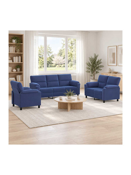 Wohnzimmermöbel-Set 3-Sitzer & 2-Sitzer & Sessel