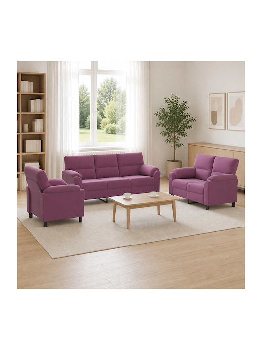 Wohnzimmermöbel-Set 3-Sitzer & 2-Sitzer & Sessel