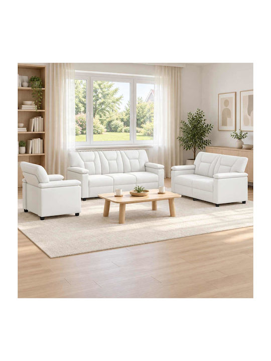 Wohnzimmermöbel-Set 3-Sitzer & 2-Sitzer & Sessel