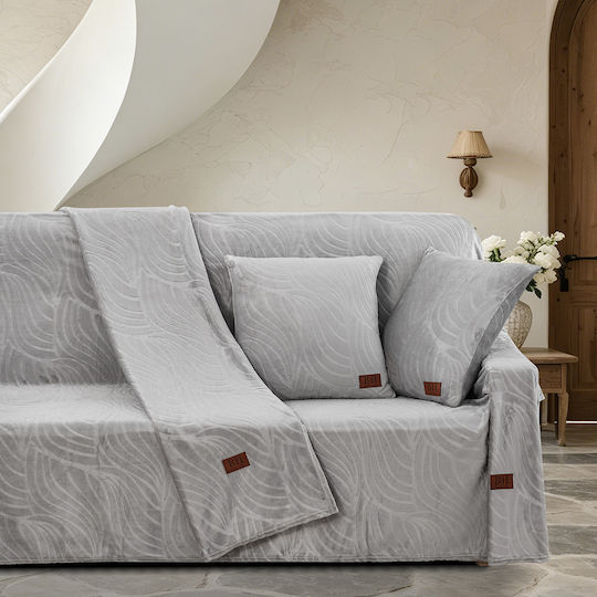 Beauty Home Decorative Pillowcase 8671 Grey 40x40cm