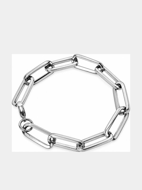 Theodora's Jewellery Lanț de Mână din Oțel Inoxidabil JT-B019-Argintiu