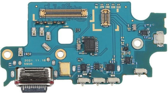Samsung S906b Galaxy S22+ 5G Платка за зареждащ порт Оригинален сервизен комплект