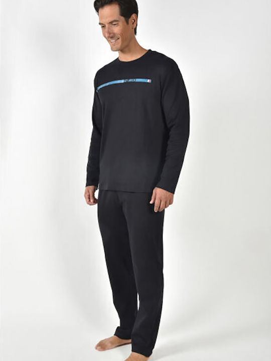 Guy Laroche Зимна Мъжка Пижама Черна