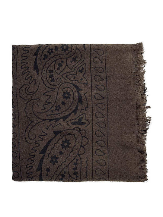 Celestino Damen Strickstola mit Paisleymuster B...