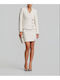 Lynne Γυναικείο Μεσάτο Σακάκι Off White
