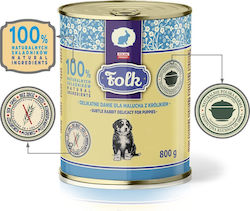 Folk Karma Wet Food for Puppies with Rabbit 800 g Folk Karma Wet Food for Puppies with Rabbit 800 g