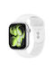 Tech-Protect Λουράκι Σιλικόνης με Pin Λευκό (Apple Watch 38/40/41/42mm)