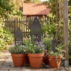 vidaXL Gardening Support 3 Pcs 41 x 10 x 0.08 c...