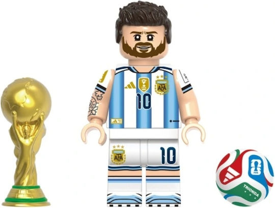 Kopf-Toy Футбол: Фигурка Lionel Messi Аржентина 4,5 см туника-GH0807
