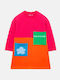 Girls' Tricolour Dress