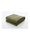 Vesta Home Pique Blanket King Size 260x250cm Olive