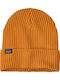 Unisex Beanie Knitted Hat in Orange