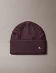 Calvin Klein Women's Beanie with Rib Knit in Bu...